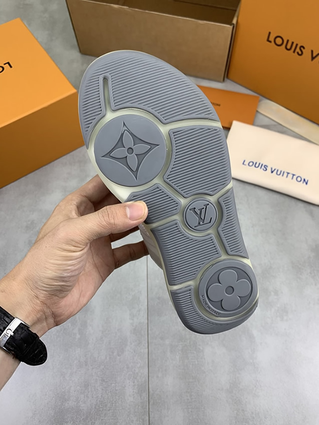 ルイヴィトン スニーカー メッシュ ホワイト shoes382 - 画像 (9)