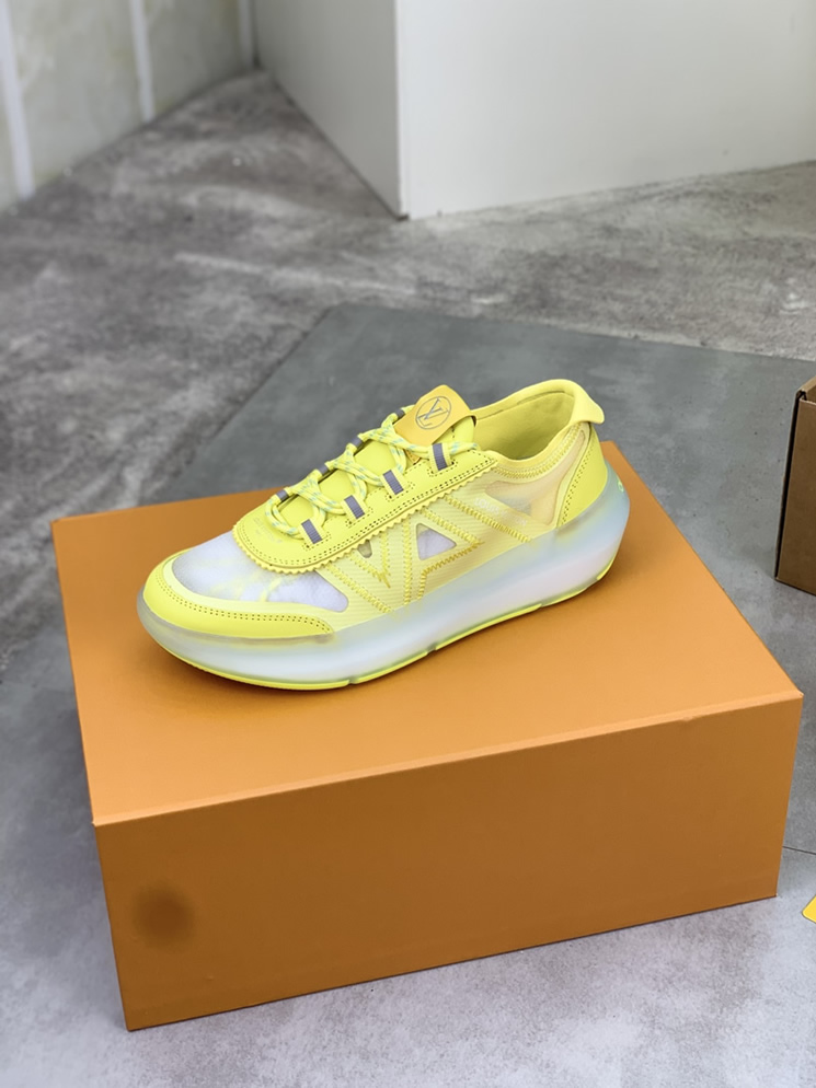 ルイヴィトン スニーカー メッシュ イエロー shoes384 - 画像 (4)