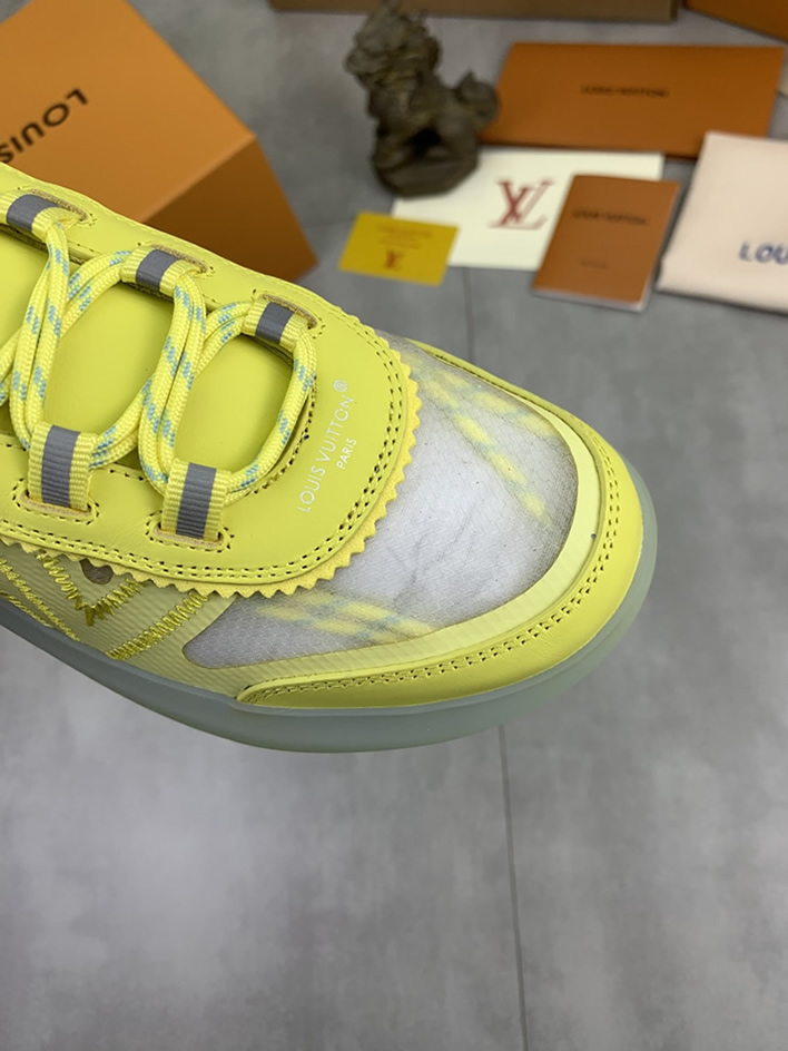 ルイヴィトン スニーカー メッシュ イエロー shoes384 - 画像 (5)