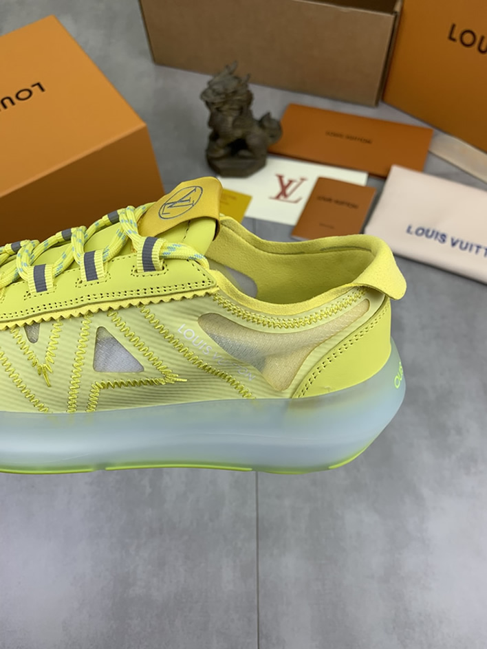 ルイヴィトン スニーカー メッシュ イエロー shoes384 - 画像 (7)