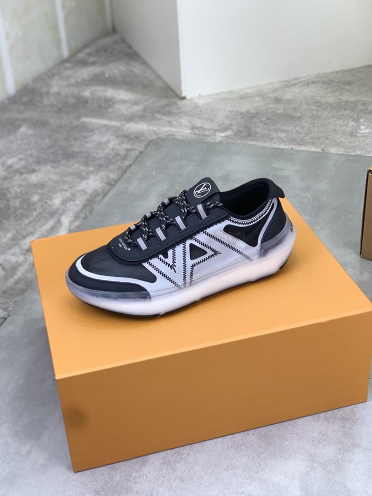 ルイヴィトン スニーカー メッシュ ブラック shoes386 - 画像 (4)