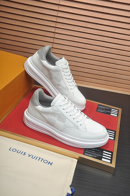 ルイヴィトン スニーカー ダミエ ホワイト shoes387 - 画像 (6)