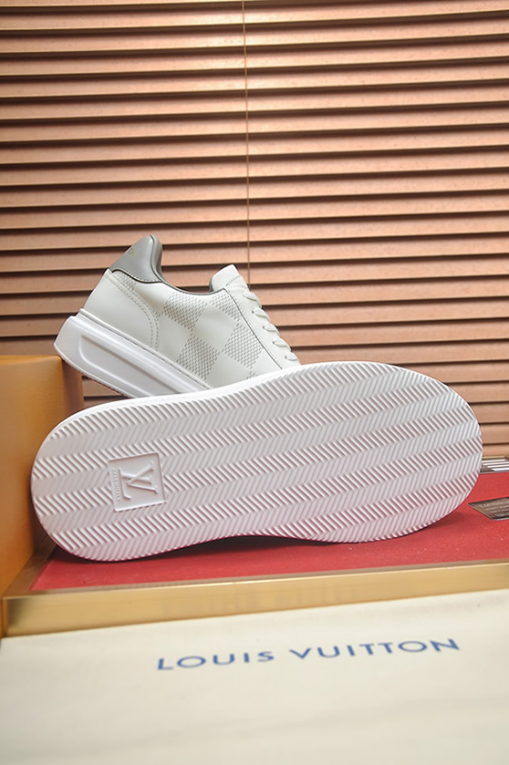 ルイヴィトン スニーカー ダミエ ホワイト shoes387 - 画像 (7)