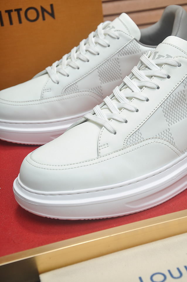 ルイヴィトン スニーカー ダミエ ホワイト shoes387 - 画像 (8)