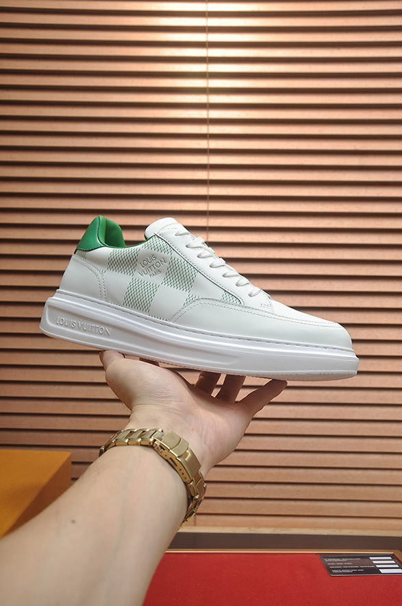 ルイヴィトン スニーカー ダミエ グリーン shoes388 - 画像 (2)