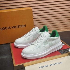 ルイヴィトン スニーカー ダミエ グリーン shoes388