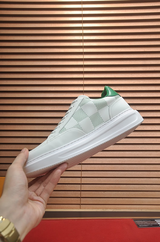 ルイヴィトン スニーカー ダミエ グリーン shoes388 - 画像 (5)