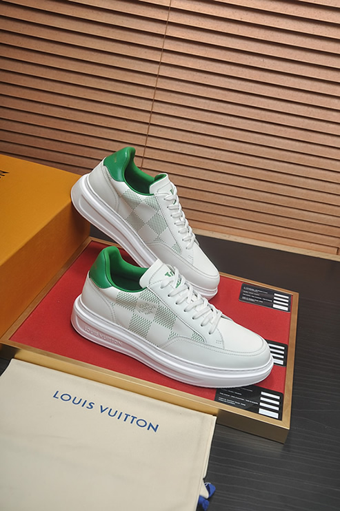ルイヴィトン スニーカー ダミエ グリーン shoes388 - 画像 (6)