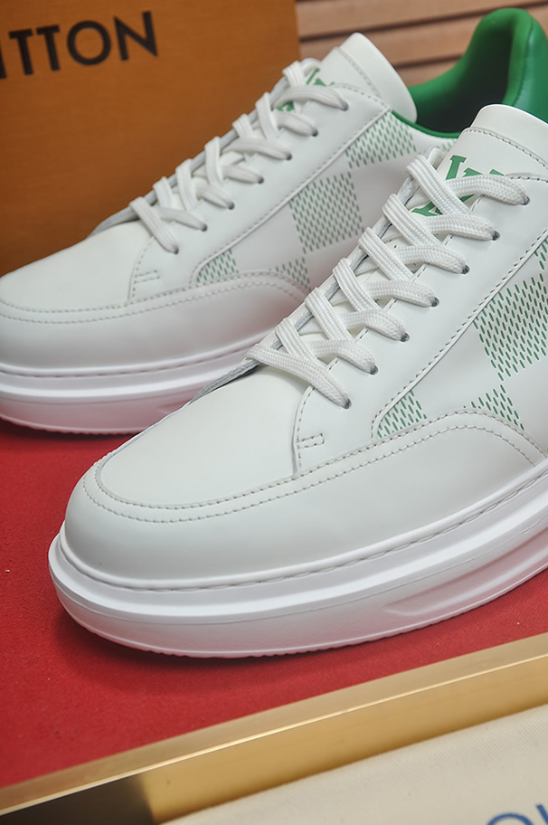 ルイヴィトン スニーカー ダミエ グリーン shoes388 - 画像 (8)