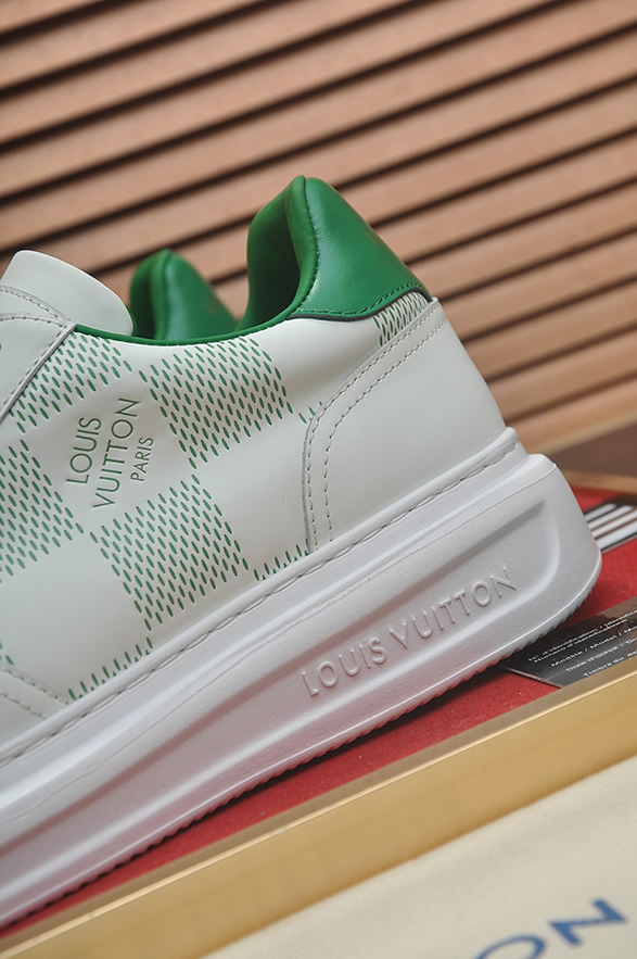 ルイヴィトン スニーカー ダミエ グリーン shoes388 - 画像 (9)