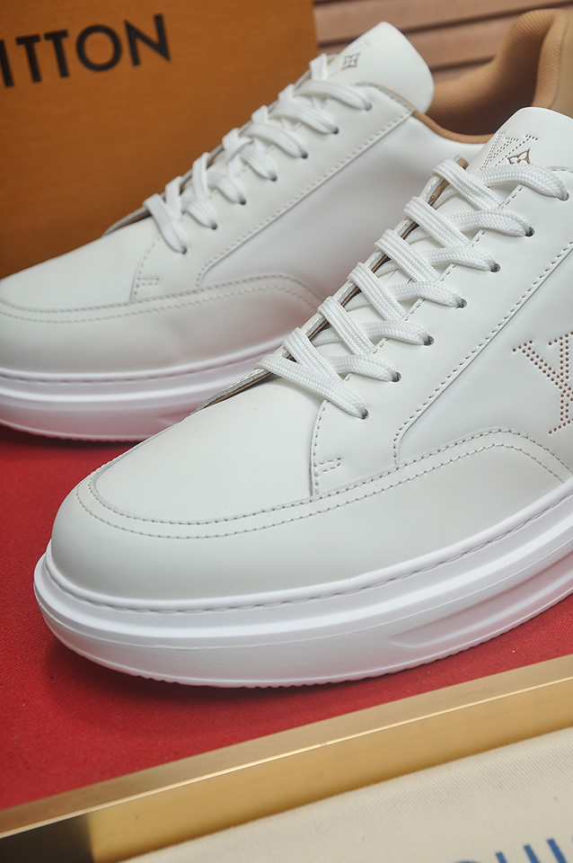 ルイヴィトン スニーカー ホワイト ベージュ shoes391 - 画像 (9)