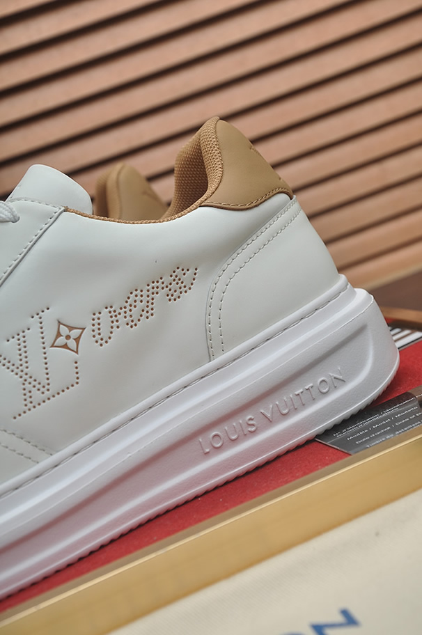 ルイヴィトン スニーカー ホワイト ベージュ shoes391 - 画像 (10)