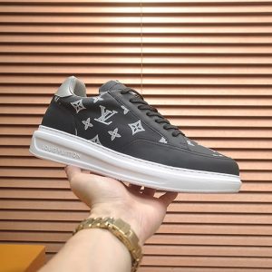 ルイヴィトン スニーカー モノグラム ダークグレー ホワイト shoes393