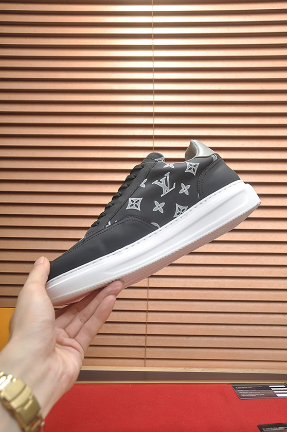ルイヴィトン スニーカー モノグラム ダークグレー ホワイト shoes393 - 画像 (5)