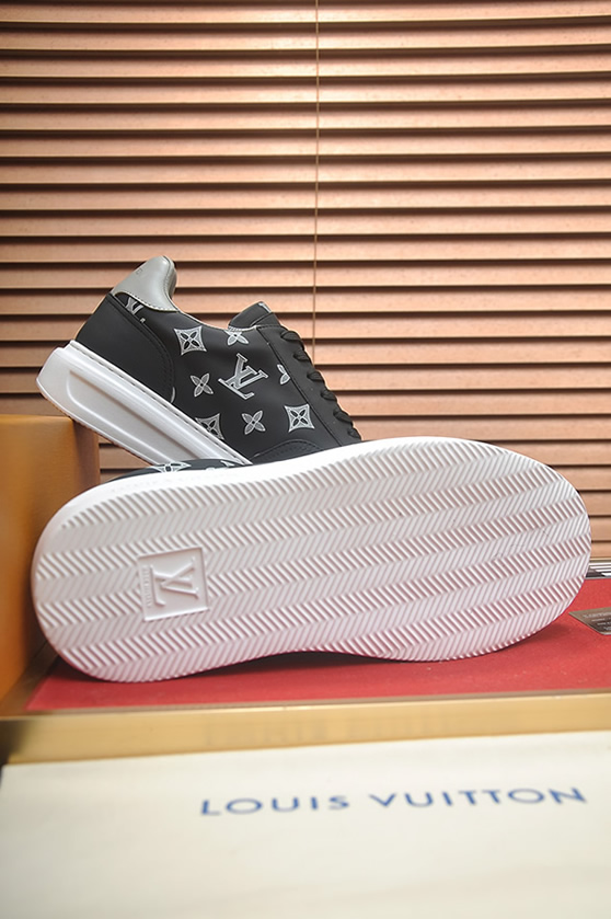 ルイヴィトン スニーカー モノグラム ダークグレー ホワイト shoes393 - 画像 (7)