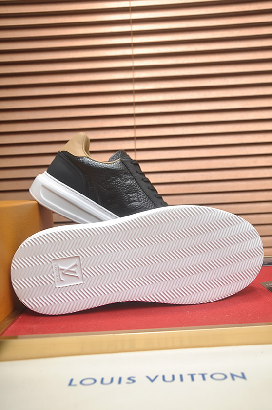 ルイヴィトン スニーカー モノグラム ブラック ベージュ shoes395 - 画像 (7)