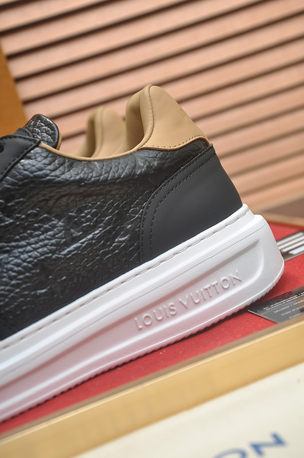 ルイヴィトン スニーカー モノグラム ブラック ベージュ shoes395 - 画像 (9)