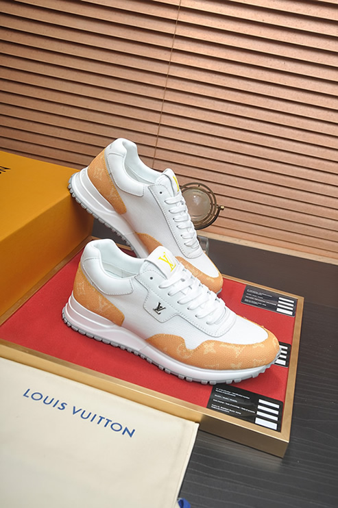 ルイヴィトン スニーカー ランアウェイ ホワイト イエロー shoes397 - 画像 (6)