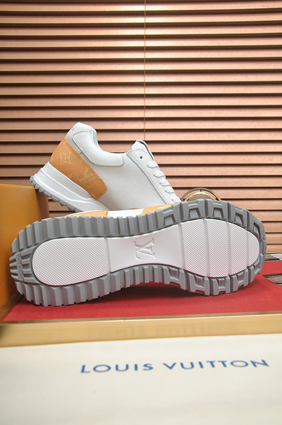ルイヴィトン スニーカー ランアウェイ ホワイト イエロー shoes397 - 画像 (7)
