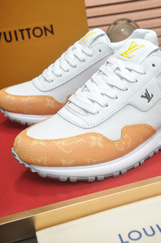 ルイヴィトン スニーカー ランアウェイ ホワイト イエロー shoes397 - 画像 (8)