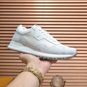 ルイヴィトン スニーカー ランアウェイ ホワイト グレー shoes398