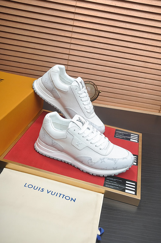 ルイヴィトン スニーカー ランアウェイ ホワイト グレー shoes398 - 画像 (6)