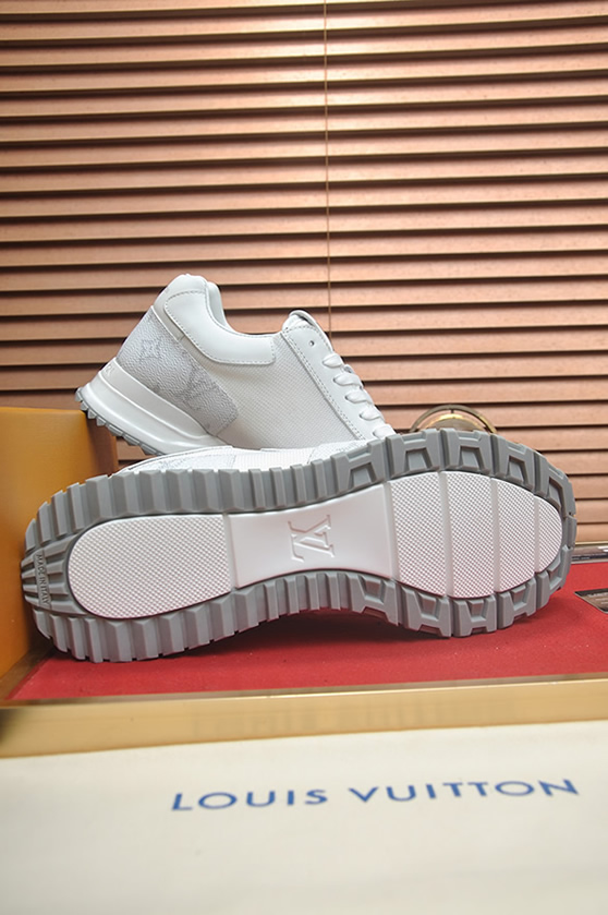ルイヴィトン スニーカー ランアウェイ ホワイト グレー shoes398 - 画像 (7)
