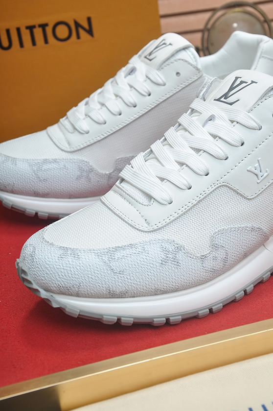 ルイヴィトン スニーカー ランアウェイ ホワイト グレー shoes398 - 画像 (8)