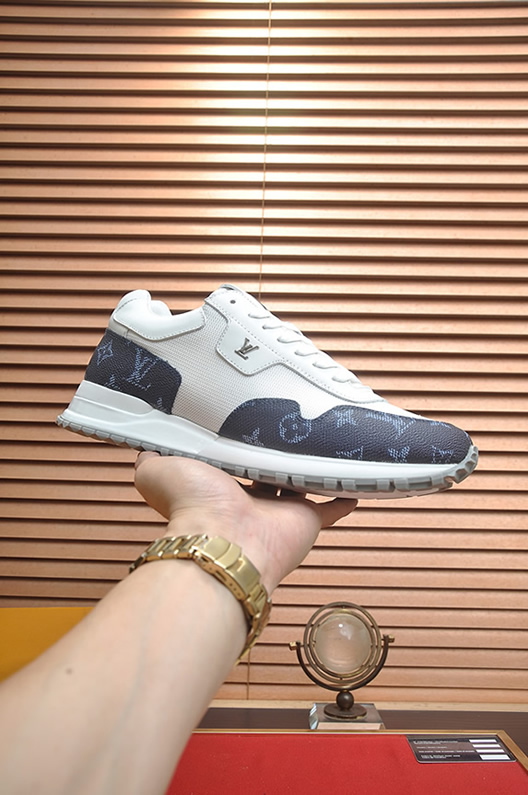 ルイヴィトン スニーカー ランアウェイ ホワイト ネイビー shoes399