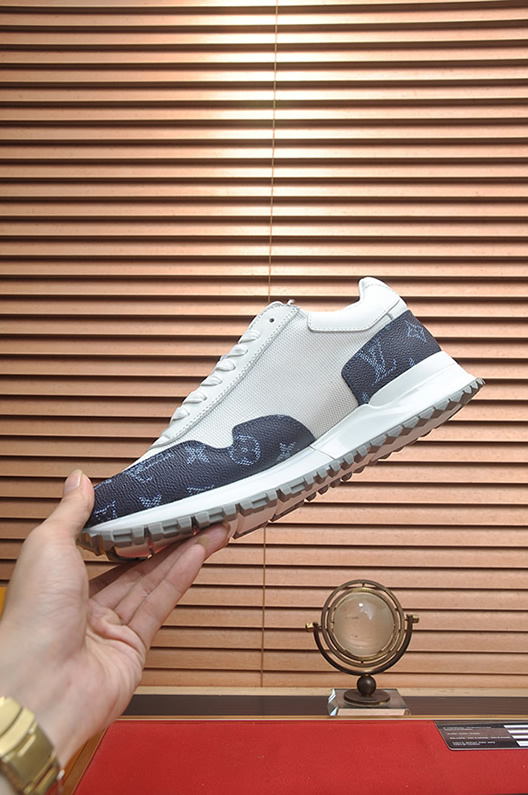 ルイヴィトン スニーカー ランアウェイ ホワイト ネイビー shoes399 - 画像 (5)