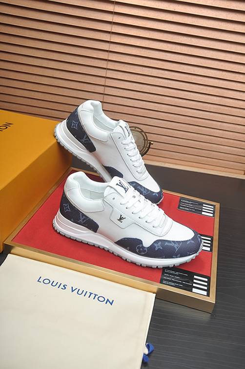 ルイヴィトン スニーカー ランアウェイ ホワイト ネイビー shoes399 - 画像 (6)