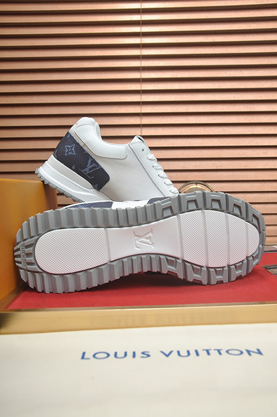 ルイヴィトン スニーカー ランアウェイ ホワイト ネイビー shoes399 - 画像 (7)