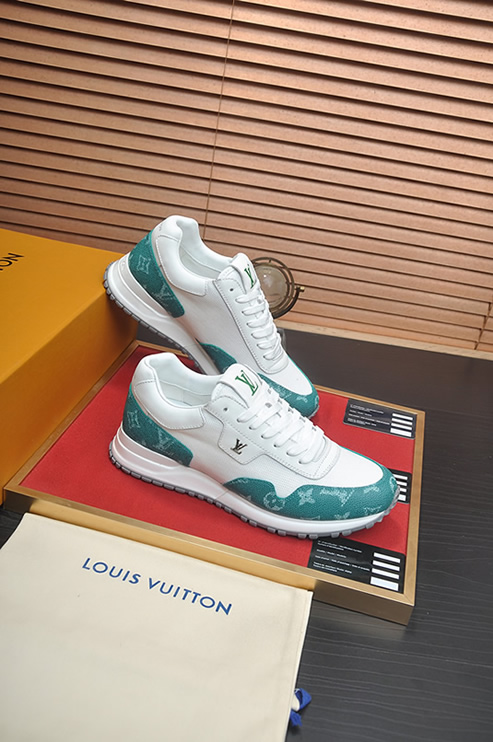 ルイヴィトン スニーカー ランアウェイ ホワイト グリーン shoes400 - 画像 (6)