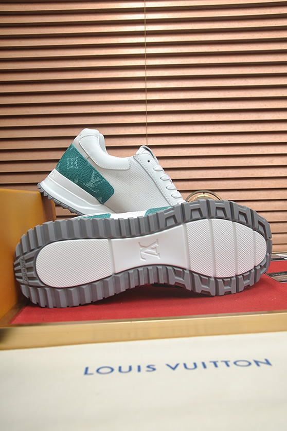 ルイヴィトン スニーカー ランアウェイ ホワイト グリーン shoes400 - 画像 (7)