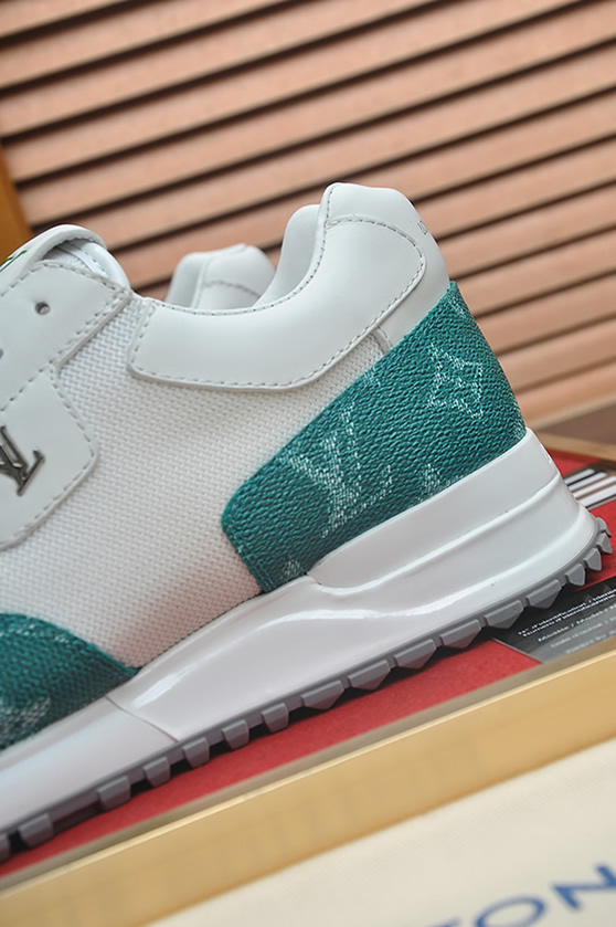 ルイヴィトン スニーカー ランアウェイ ホワイト グリーン shoes400 - 画像 (9)