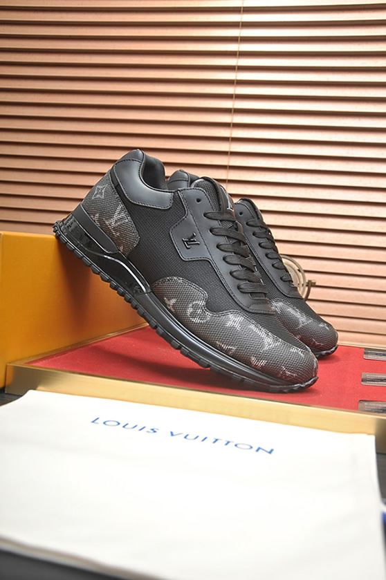 ルイヴィトン スニーカー ランアウェイ ブラック エクリプス shoes401 - 画像 (3)
