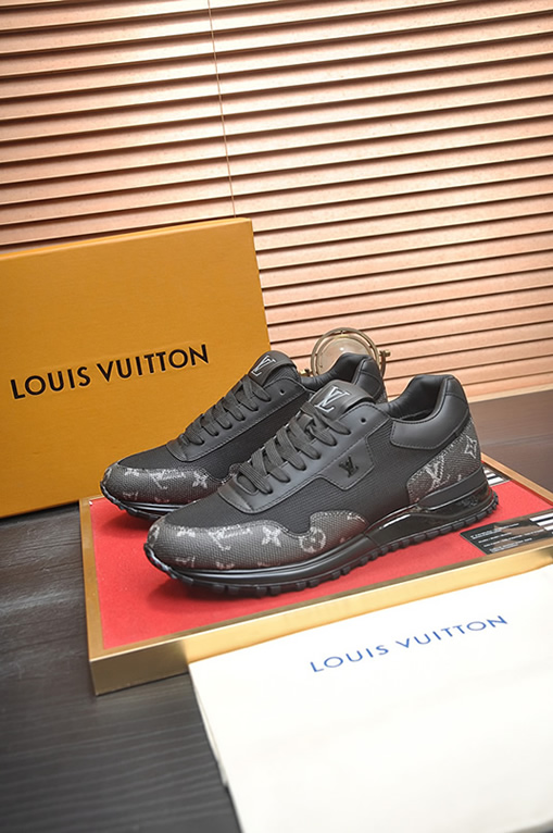 ルイヴィトン スニーカー ランアウェイ ブラック エクリプス shoes401 - 画像 (4)