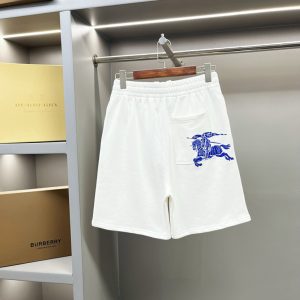 バーバリー ショーツ スウェットパンツ ホワイト ブルー FS309