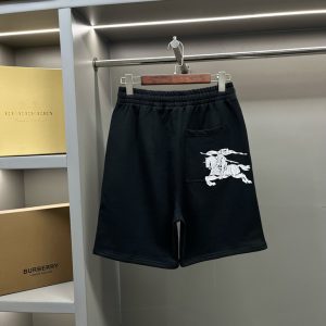 バーバリー ショーツ スウェットパンツ ブラック ホワイト FS311