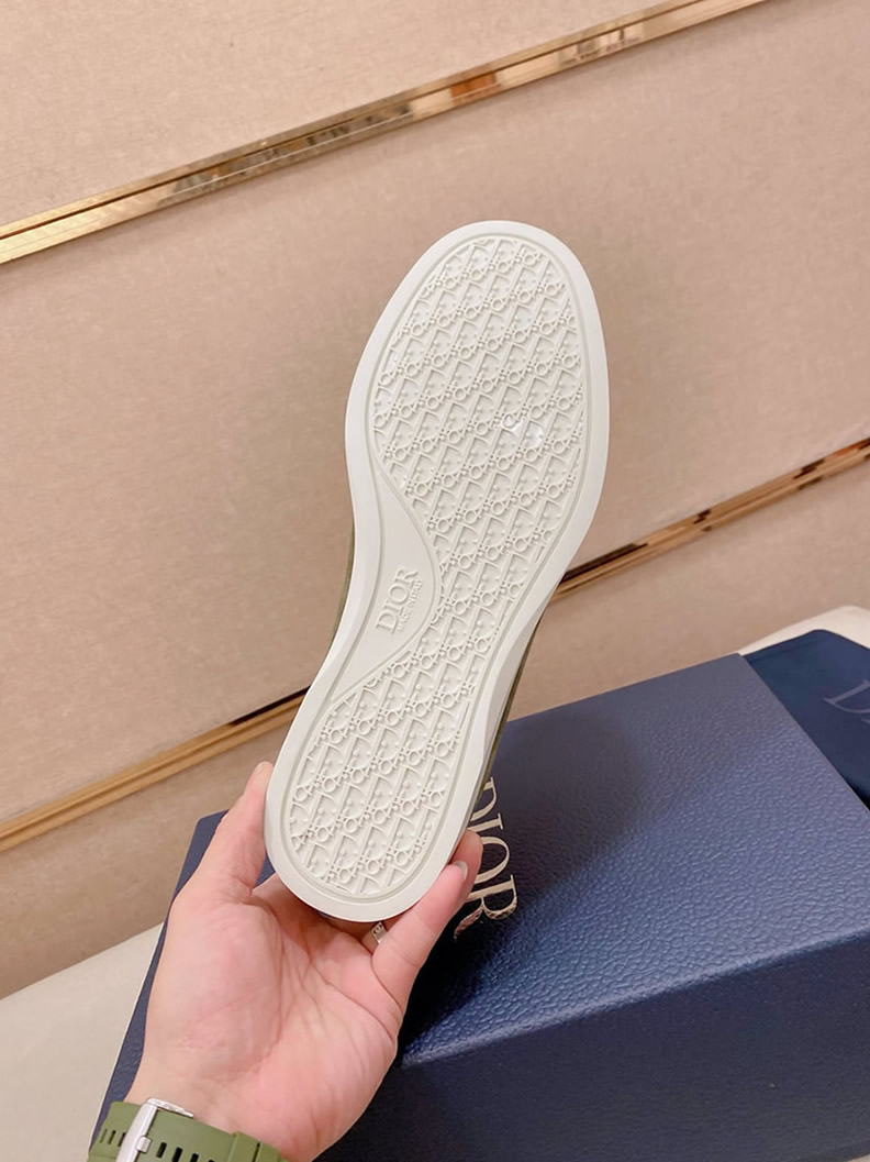ディオール ローファー スエード モカシン ブラック ホワイト shoes410 - 画像 (9)