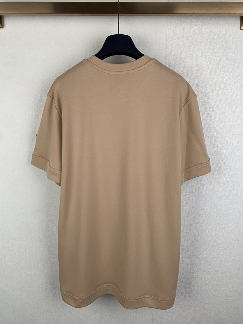 モンクレール Tシャツ ポケットTシャツ カーキ ベージュ FS316 - 画像 (3)