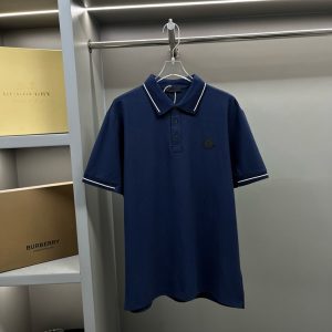 モンクレール ポロシャツ 半袖 鹿の子 ネイビー ホワイト FS325