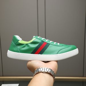 グッチ スニーカー エース ローカット グリーン shoes414