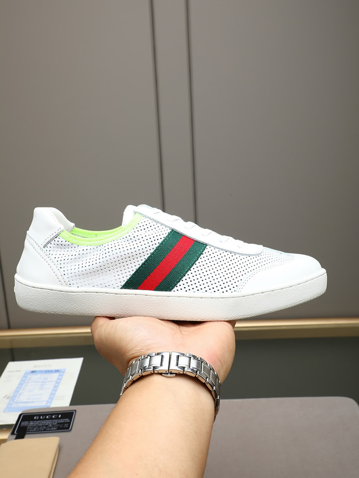 グッチ スニーカー エース ローカット ホワイト shoes418