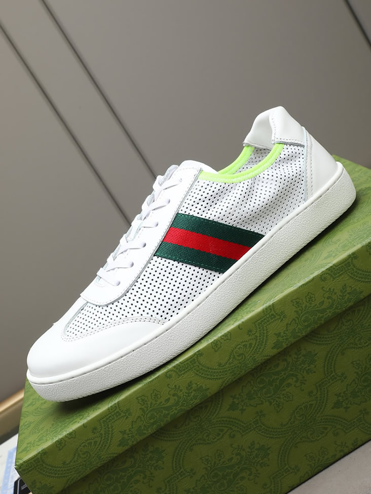 グッチ スニーカー エース ローカット ホワイト shoes418 - 画像 (6)