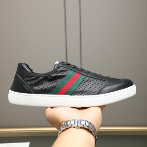 グッチ スニーカー エース ローカット ブラック shoes419