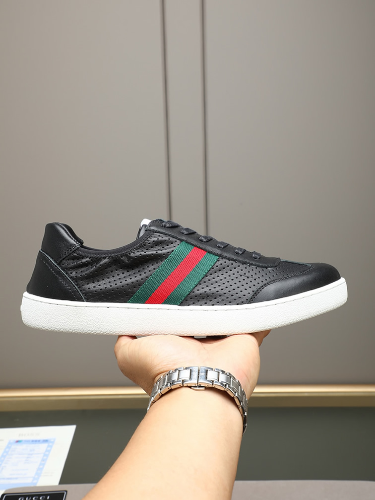 グッチ スニーカー エース ローカット ブラック shoes419