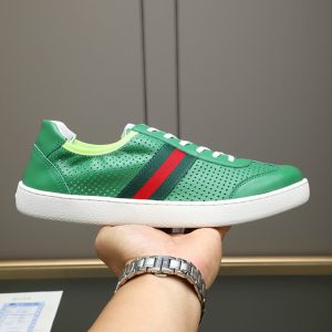 グッチ スニーカー エース ローカット グリーン shoes420