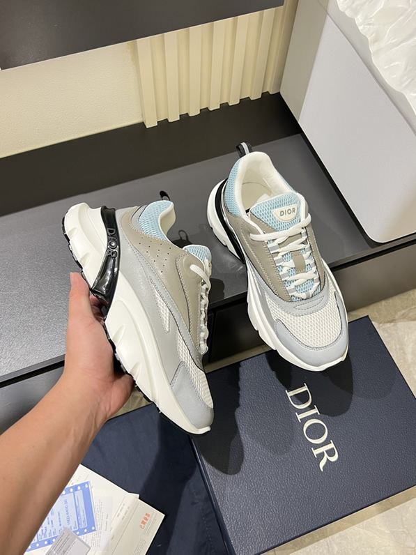 ディオール スニーカー B22 ローカット グレー shoes422 - 画像 (6)