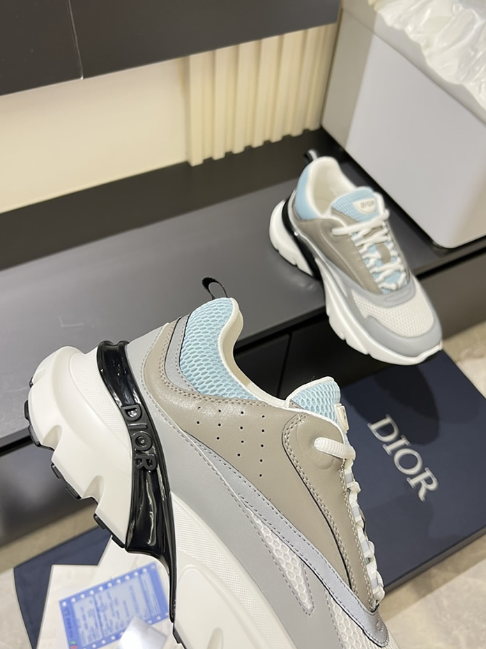 ディオール スニーカー B22 ローカット グレー shoes422 - 画像 (8)